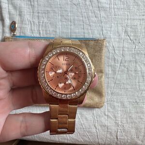 Guess Rose Gold Watch